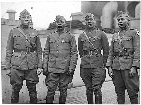 第一次世界大战黑人军官