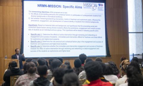 Manoj Mishra博士在NRMN任务方向上讲话