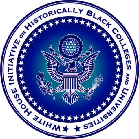 在HBCU的徽标上的白宫倡议